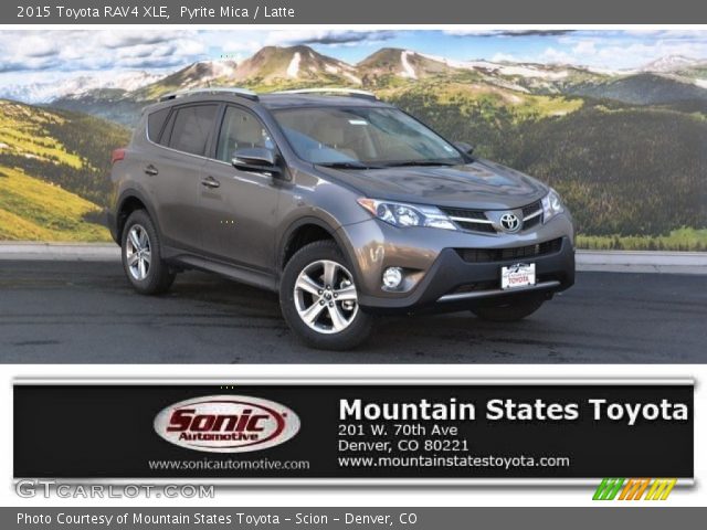 2015 Toyota RAV4 XLE in Pyrite Mica