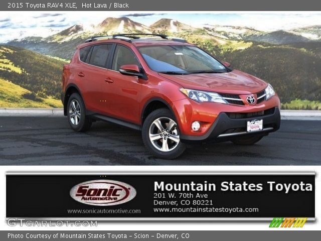 2015 Toyota RAV4 XLE in Hot Lava