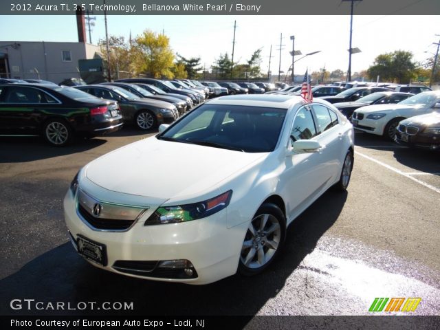 2012 Acura TL 3.5 Technology in Bellanova White Pearl