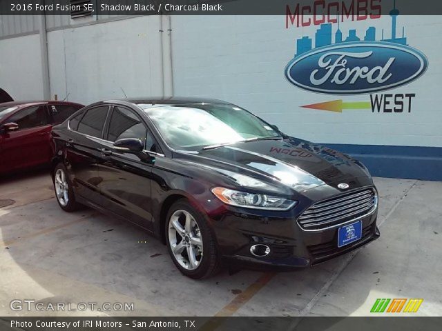 2016 Ford Fusion SE in Shadow Black