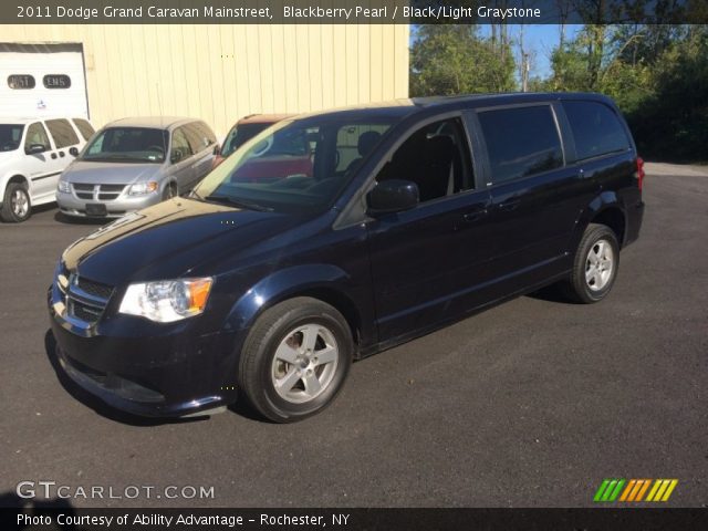 2011 Dodge Grand Caravan Mainstreet in Blackberry Pearl