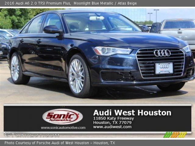 2016 Audi A6 2.0 TFSI Premium Plus in Moonlight Blue Metallic