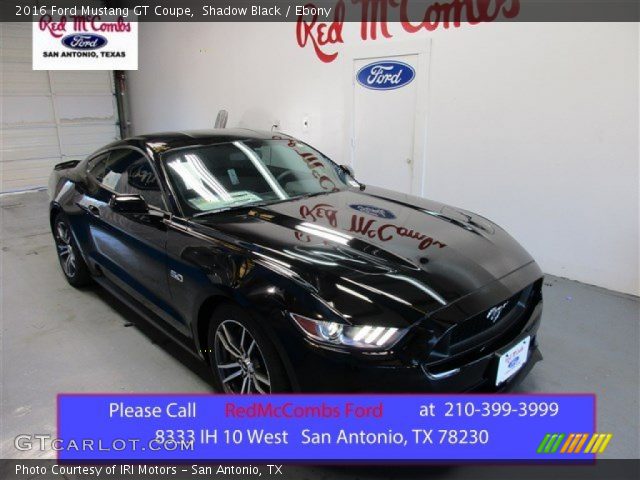 2016 Ford Mustang GT Coupe in Shadow Black