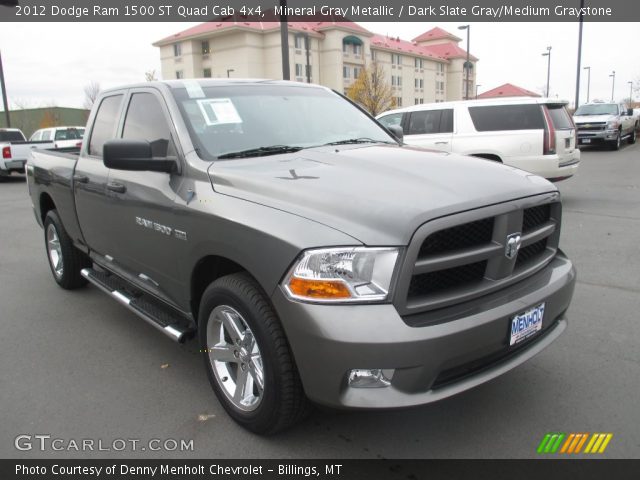 2012 Dodge Ram 1500 ST Quad Cab 4x4 in Mineral Gray Metallic