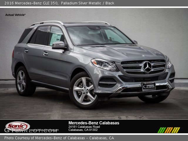 2016 Mercedes-Benz GLE 350 in Palladium Silver Metallic