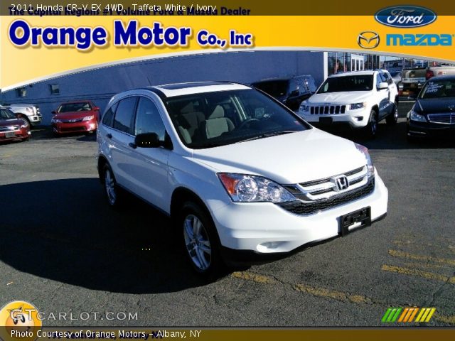 2011 Honda CR-V EX 4WD in Taffeta White