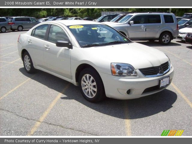 2008 Mitsubishi Galant ES in Dover White Pearl