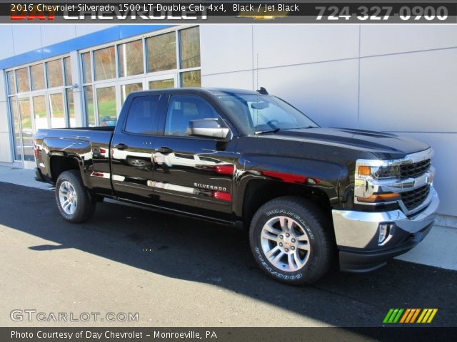 2016 Chevrolet Silverado 1500 LT Double Cab 4x4 in Black