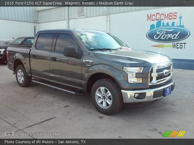 2015 Ford F150 XLT SuperCrew in Magnetic Metallic