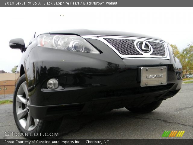 2010 Lexus RX 350 in Black Sapphire Pearl