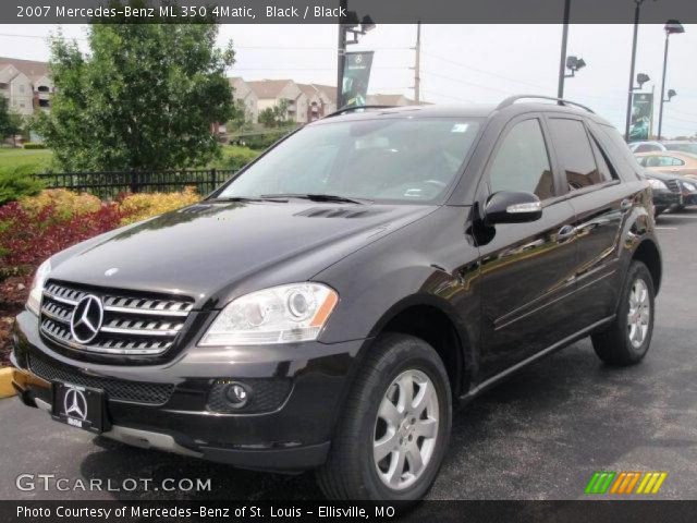 2007 Mercedes-Benz ML 350 4Matic in Black