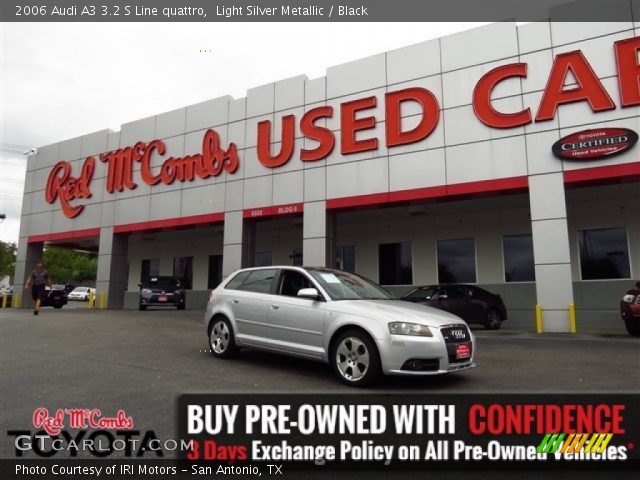 2006 Audi A3 3.2 S Line quattro in Light Silver Metallic