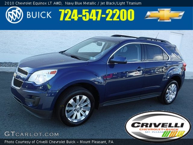 2010 Chevrolet Equinox LT AWD in Navy Blue Metallic
