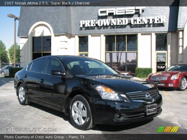 2007 Nissan Altima 2.5 S in Super Black