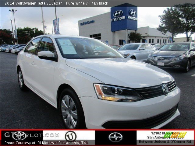 2014 Volkswagen Jetta SE Sedan in Pure White