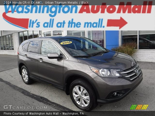 2014 Honda CR-V EX AWD in Urban Titanium Metallic