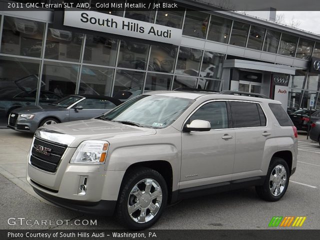 2011 GMC Terrain SLT AWD in Gold Mist Metallic