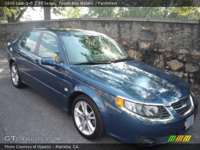 2006 Saab 9-5 2.3T Sedan in Fusion Blue Metallic