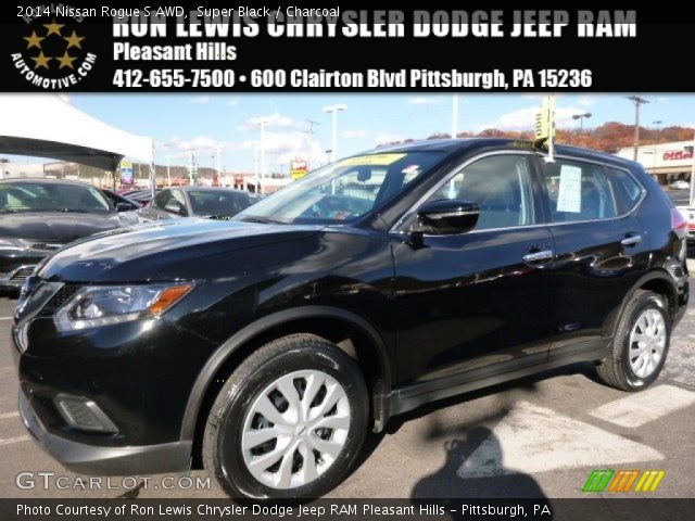 2014 Nissan Rogue S AWD in Super Black