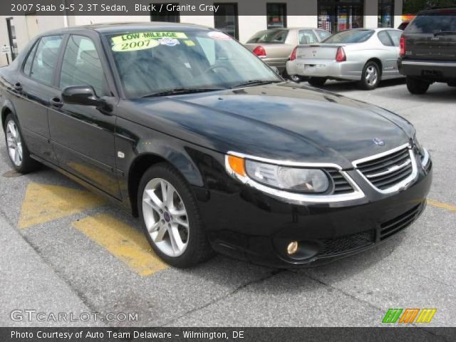 2007 Saab 9-5 2.3T Sedan in Black