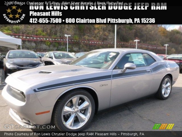 2016 Dodge Challenger R/T Plus in Billet Silver Metallic