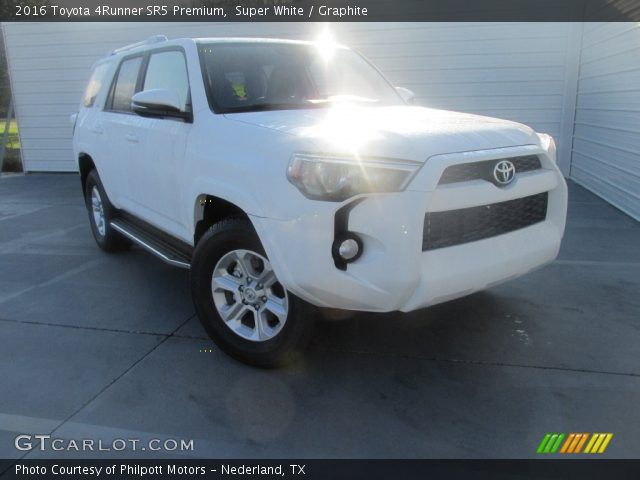 2016 Toyota 4Runner SR5 Premium in Super White