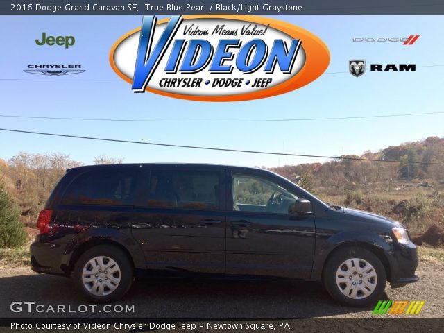 2016 Dodge Grand Caravan SE in True Blue Pearl