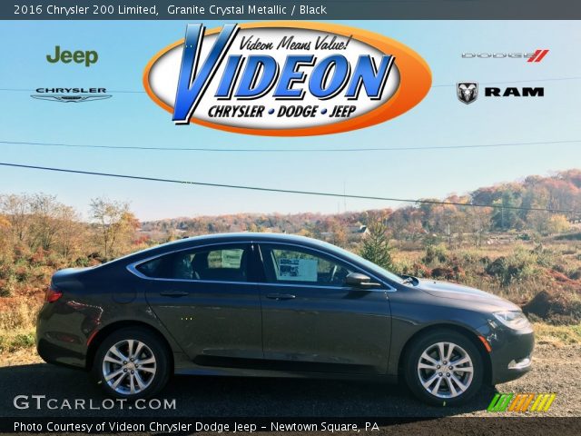 2016 Chrysler 200 Limited in Granite Crystal Metallic