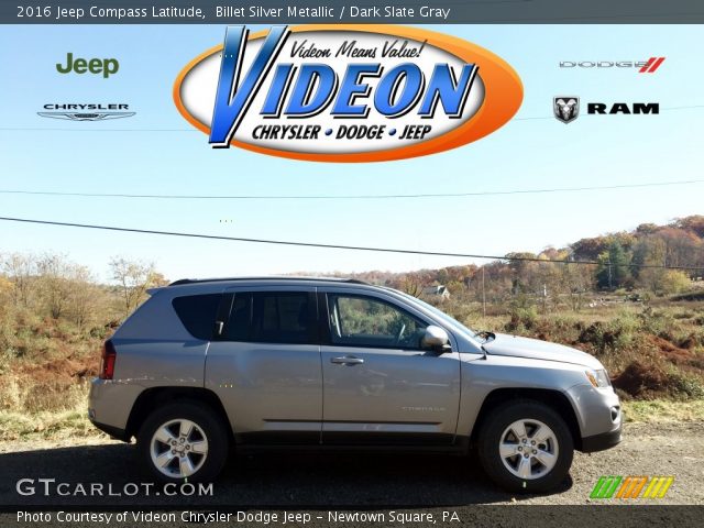 2016 Jeep Compass Latitude in Billet Silver Metallic
