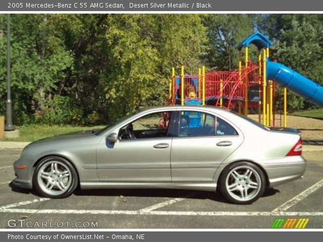 2005 Mercedes-Benz C 55 AMG Sedan in Desert Silver Metallic