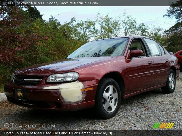 2003 Chevrolet Malibu LS Sedan in Redfire Metallic