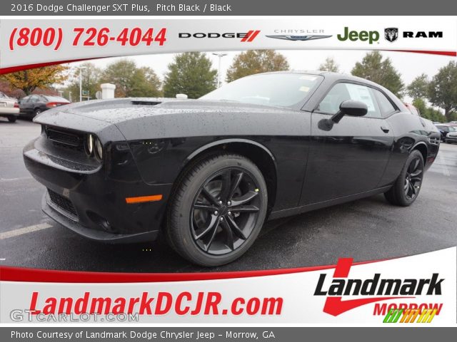 2016 Dodge Challenger SXT Plus in Pitch Black