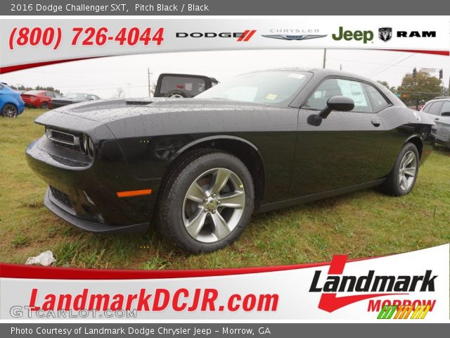2016 Dodge Challenger SXT in Pitch Black