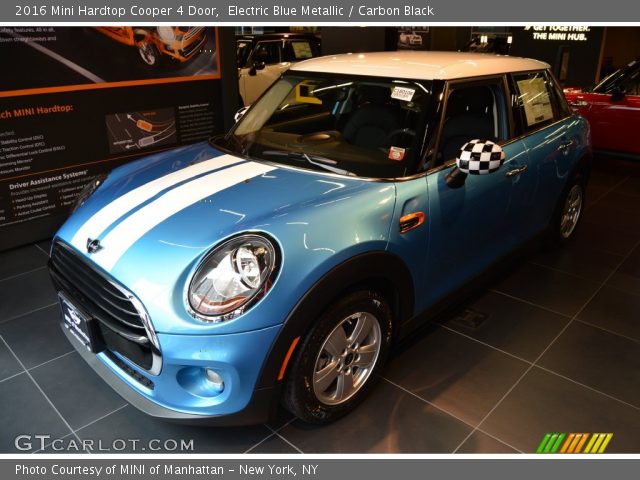 2016 Mini Hardtop Cooper 4 Door in Electric Blue Metallic