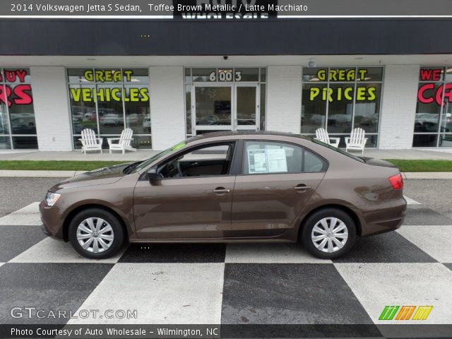 2014 Volkswagen Jetta S Sedan in Toffee Brown Metallic