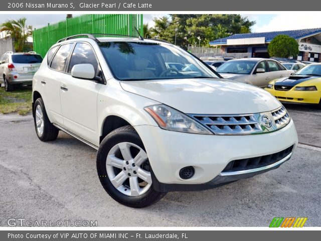 2006 Nissan Murano S in Glacier Pearl