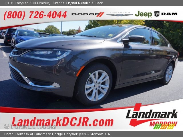 2016 Chrysler 200 Limited in Granite Crystal Metallic