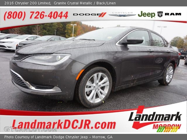 2016 Chrysler 200 Limited in Granite Crystal Metallic