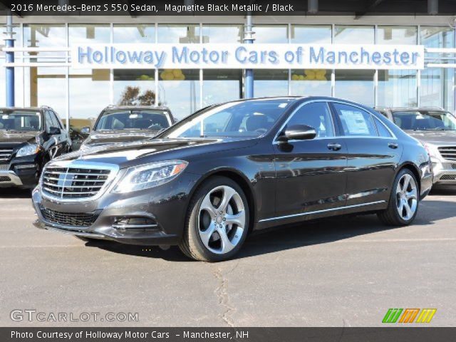 2016 Mercedes-Benz S 550 Sedan in Magnetite Black Metallic