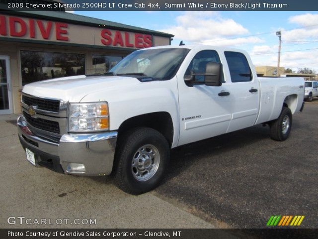 2008 Chevrolet Silverado 2500HD LT Crew Cab 4x4 in Summit White