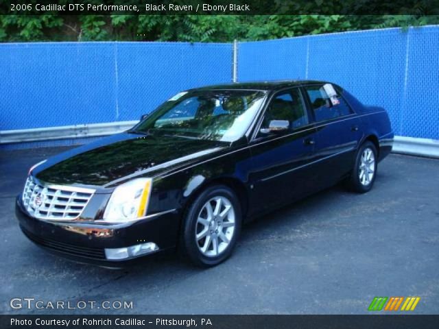 2006 Cadillac DTS Performance in Black Raven