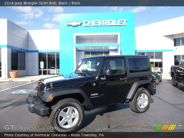 2014 Jeep Wrangler Sport 4x4 in Black