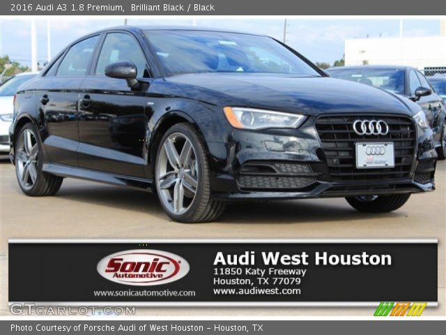 2016 Audi A3 1.8 Premium in Brilliant Black