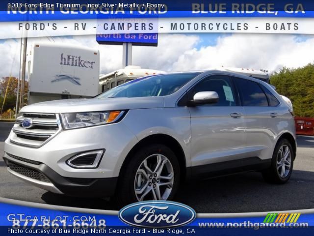 2015 Ford Edge Titanium in Ingot Silver Metallic