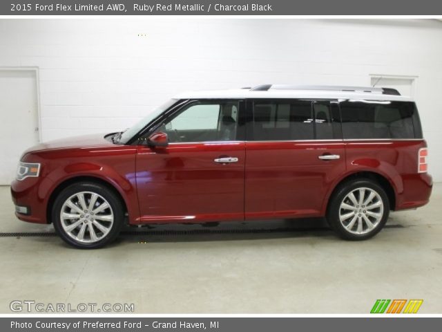 2015 Ford Flex Limited AWD in Ruby Red Metallic