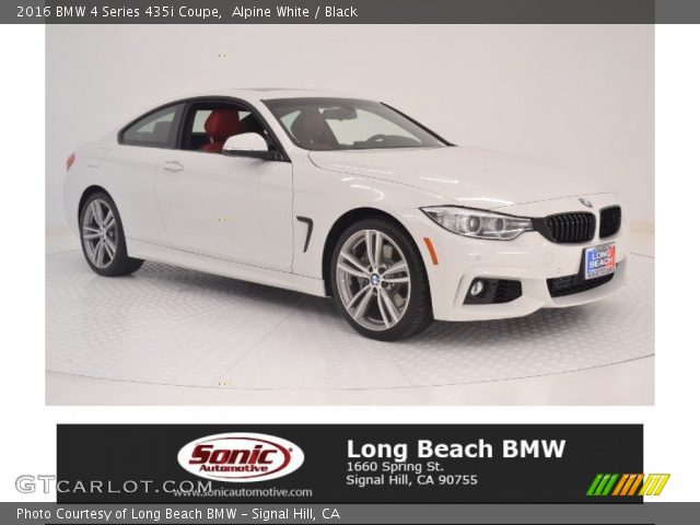 2016 BMW 4 Series 435i Coupe in Alpine White