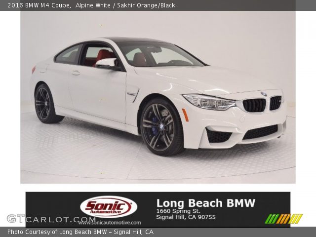 2016 BMW M4 Coupe in Alpine White