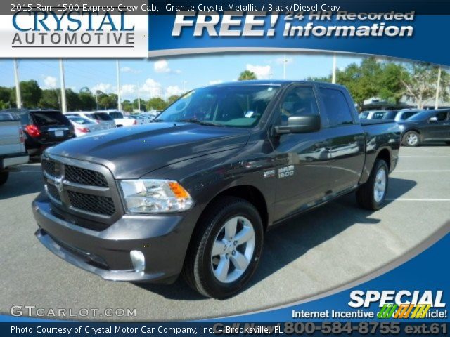 2015 Ram 1500 Express Crew Cab in Granite Crystal Metallic