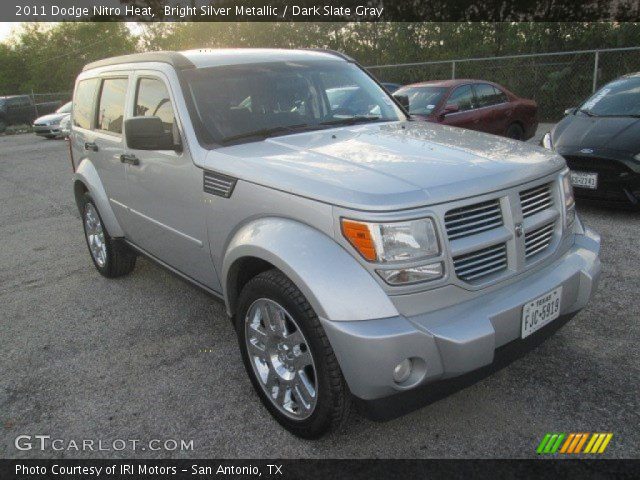 2011 Dodge Nitro Heat in Bright Silver Metallic
