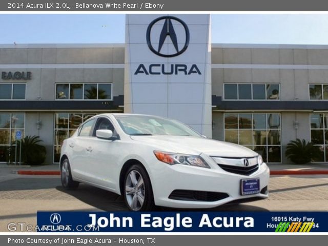 2014 Acura ILX 2.0L in Bellanova White Pearl